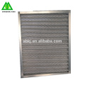 Preiswerter waschbarer synthetischer Faser-Plissee-Luftstrom-Platten-Luftfilter